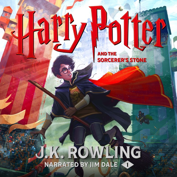 Harry Potter and the Sorcerer's Stone audiobook cover