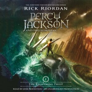 The Lightning Thief audiobook cover