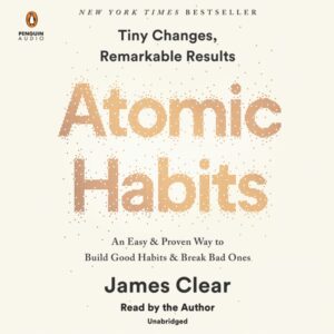 Atomic Habits audiobook cover