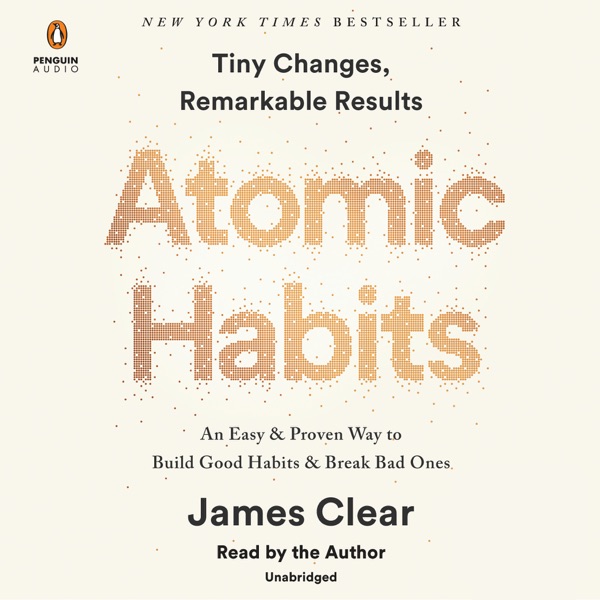 Atomic Habits audiobook cover