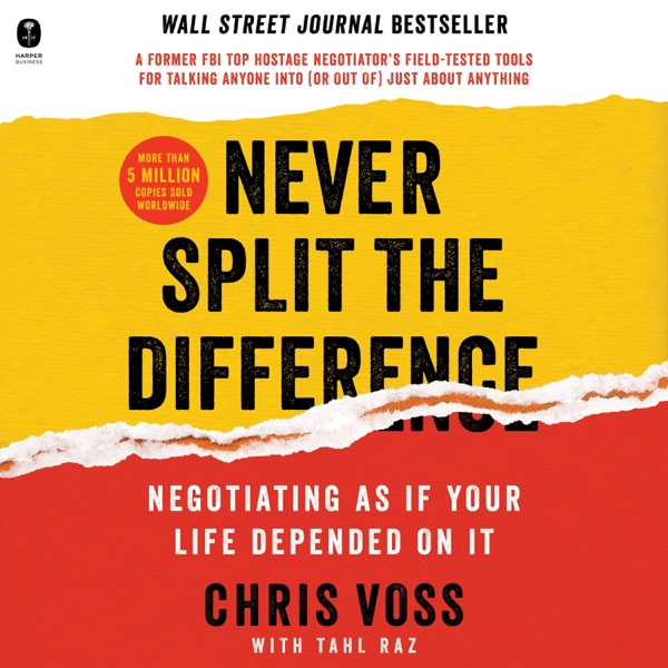 Never Split the Difference audiobook cover