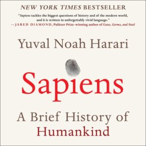 Sapiens audiobook cover