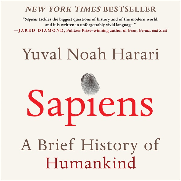 Sapiens audiobook cover