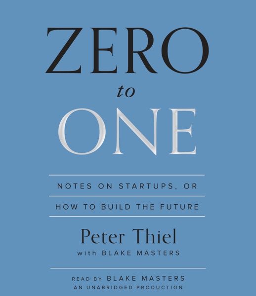 Zero to One audiobook cover