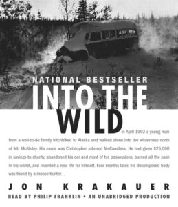 into the wild audiobook cover