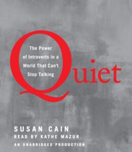 Quiet audiobook cover