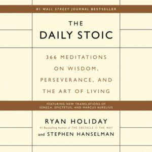 The Daily Stoic audiobook cover