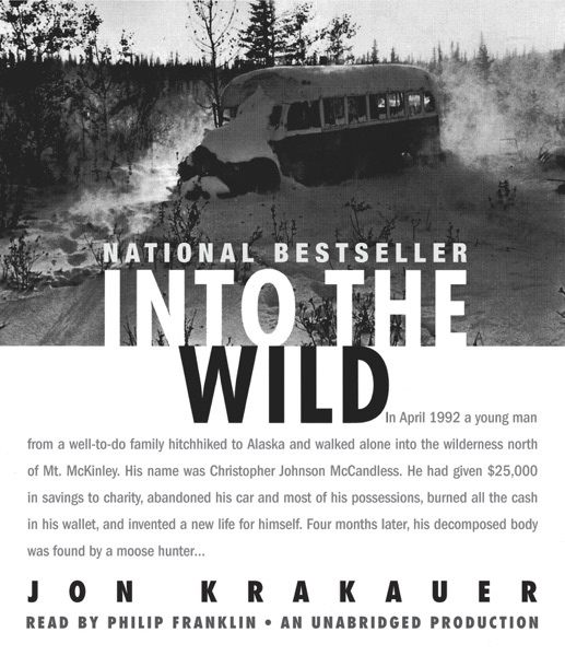 into the wild audiobook cover
